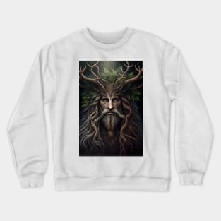 Green Man #001 Crewneck Sweatshirt